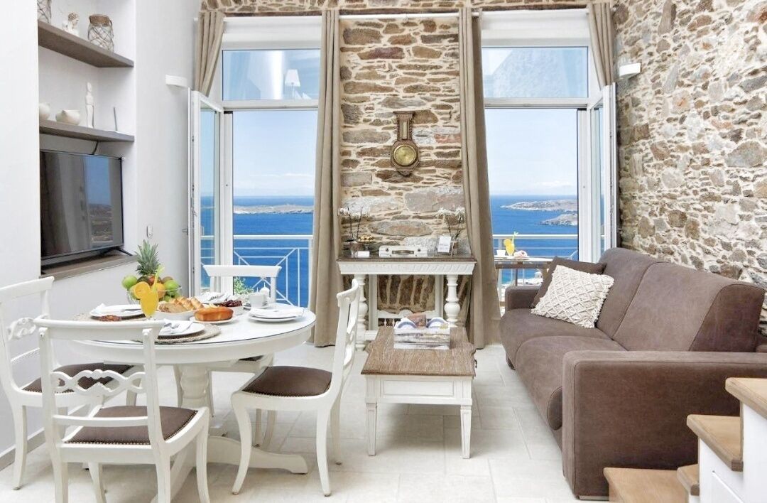 Luxury Suite, 1 King Bed with Sofa bed, Balcony, Sea View