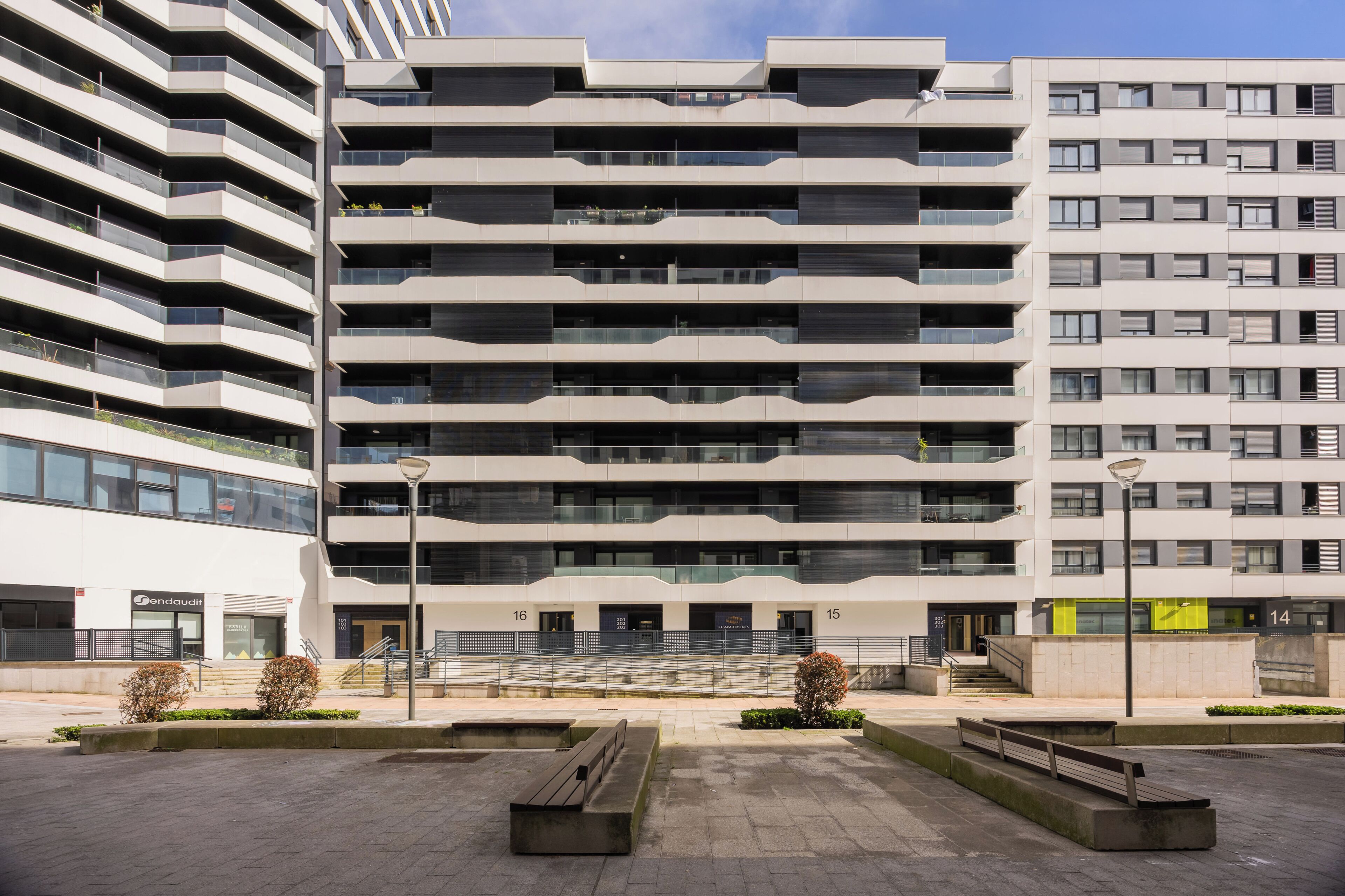 Façade de l’hébergement