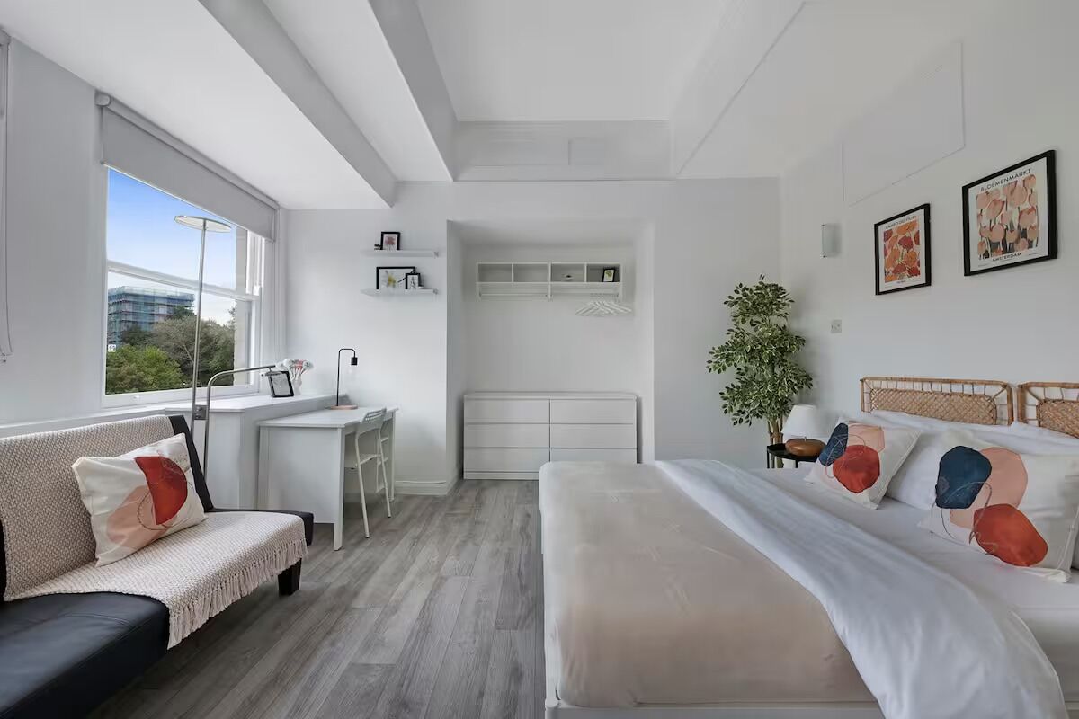 1 dormitorio, wifi gratis, ropa de cama