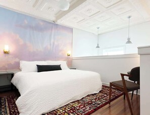 Iron/ironing board, travel cot, WiFi, bed sheets - 30 Ft Ceiling  | Church Loft | Balcony | King Bed (Philadelphia)