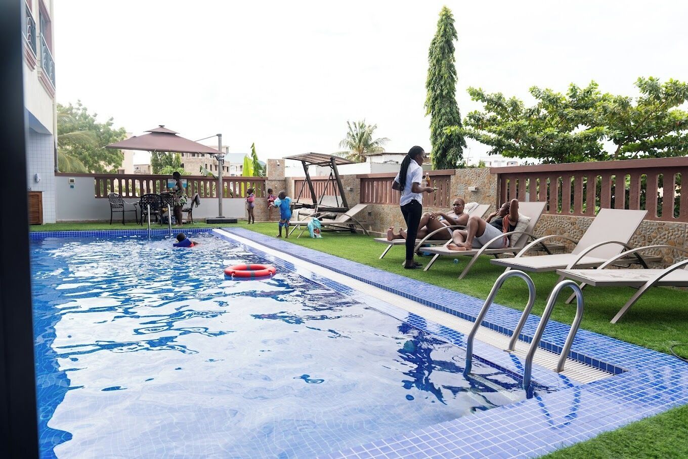 Outdoor pool
