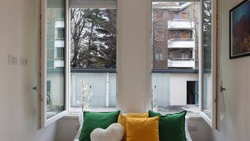 Apartemen Comfort, balkon