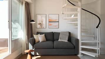 Two Bedroom Apt with rooftop terrace | Oppholdsområde