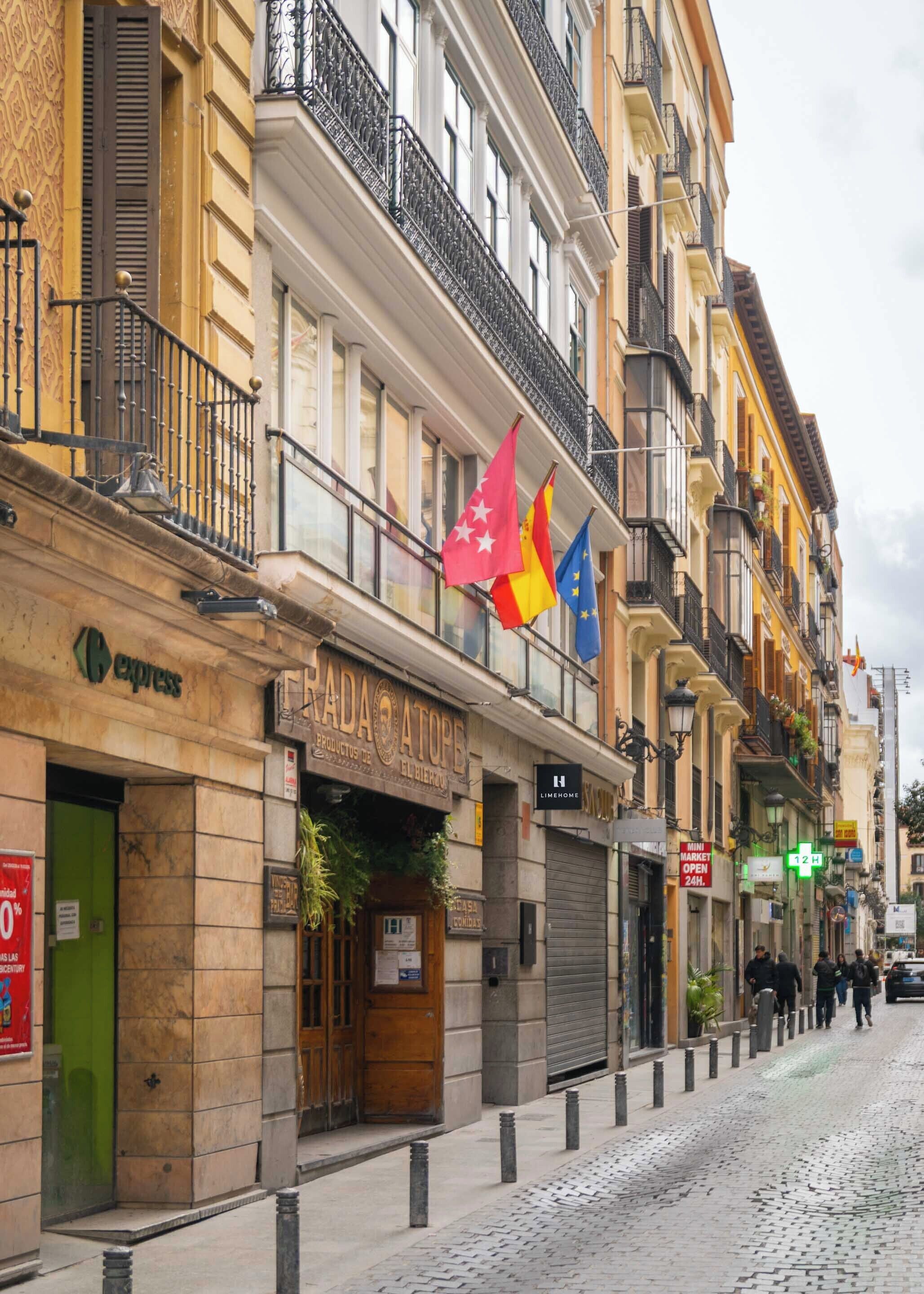 Voorkant van accommodatie