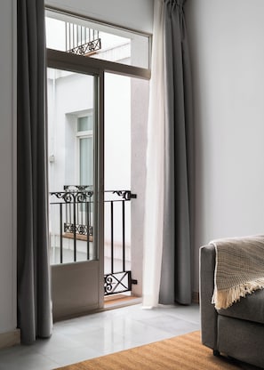 Apartamento con un dormitorio y sofá cama | Zona de estar