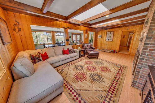 Rustic Retreat w/ Deck! Dog Friendly| 2BR+Office