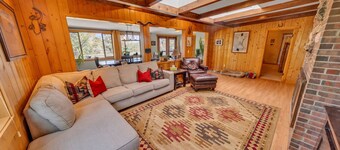 Rustic Retreat w/ Deck! Dog Friendly| 2BR+Office