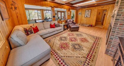 Rustic Retreat w/ Deck! Dog Friendly| 2BR+Office