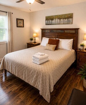 4 bedrooms, iron/ironing board, WiFi, bed sheets - Asheville's Ultimate Retreat | Hot Tub & Gas Grill (Arden)
