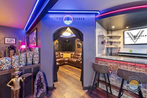 Event Lounge with Pool Table and Arcade