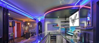 Event Lounge with Pool Table and Arcade