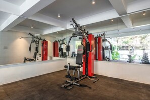 Apartment, 2 Bedrooms, Kitchen | Fitness facility - Staymaster Solintra 2BHK C401 (Verem)