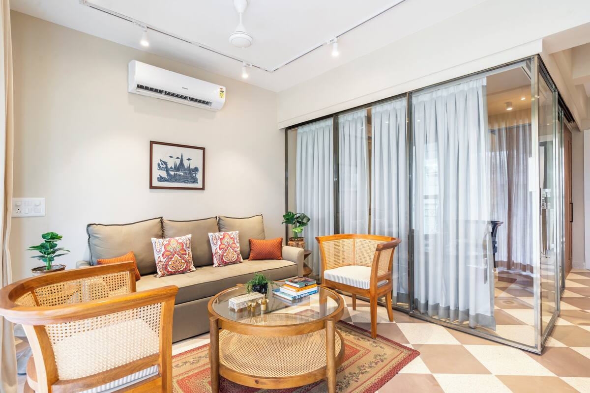 Căn hộ, 2 phòng ngủ, bếp | Khu phòng khách