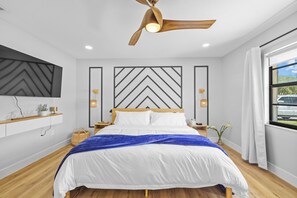 3 chambres, fer et planche à repasser, accès au Wi-Fi (inclus)
