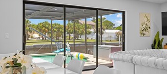 Beach & Boat Retreat • Heated Pool • Canal