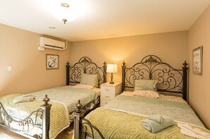2 habitaciones, wifi y ropa de cama 