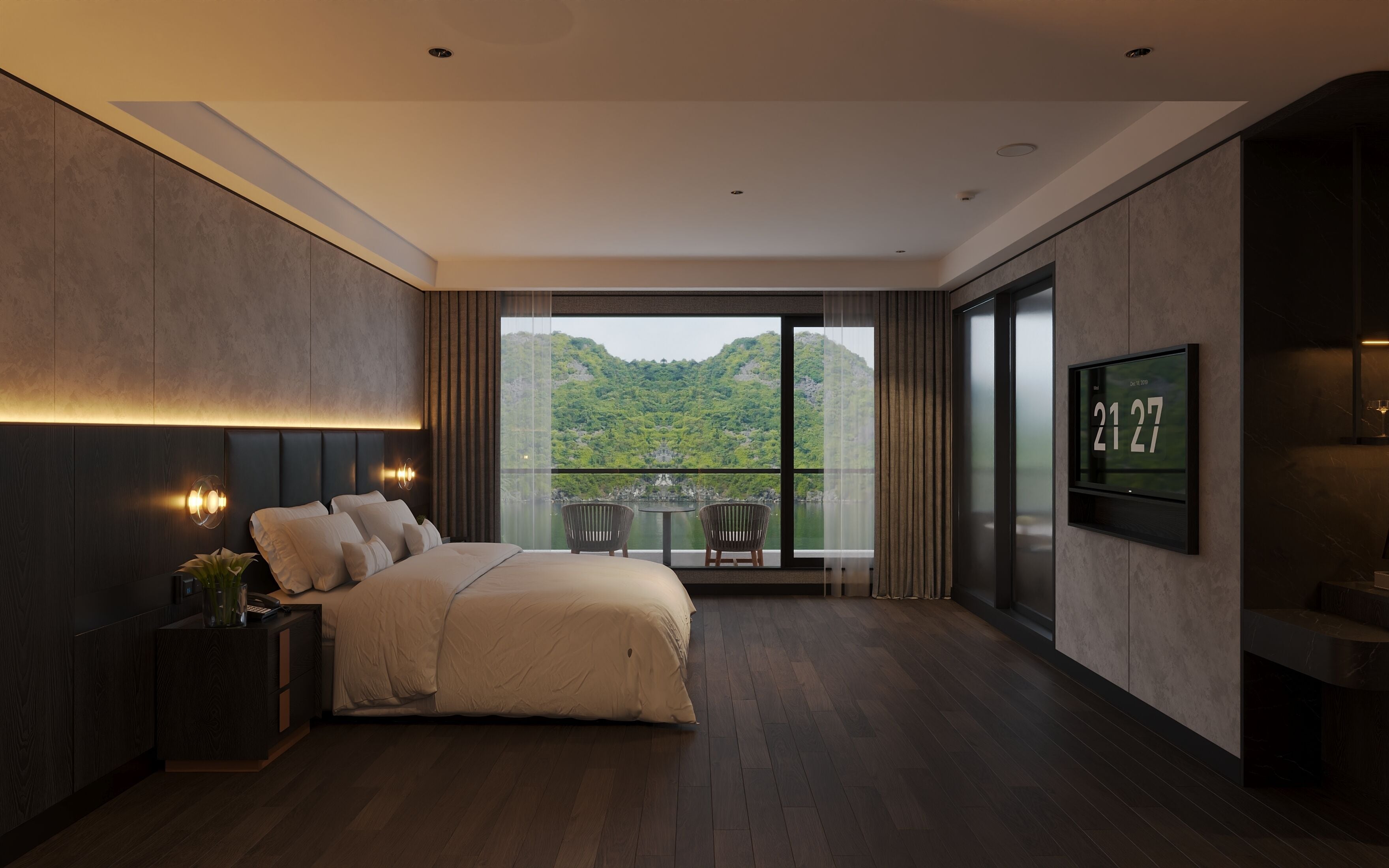 Grand Family Connecting Suite with Private Balcony