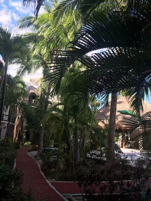 Overnattingsstedets uteområder