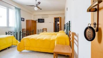 Kahden hengen economy-huone (kaksi sänkyä), parveke, näköala puutarhaan