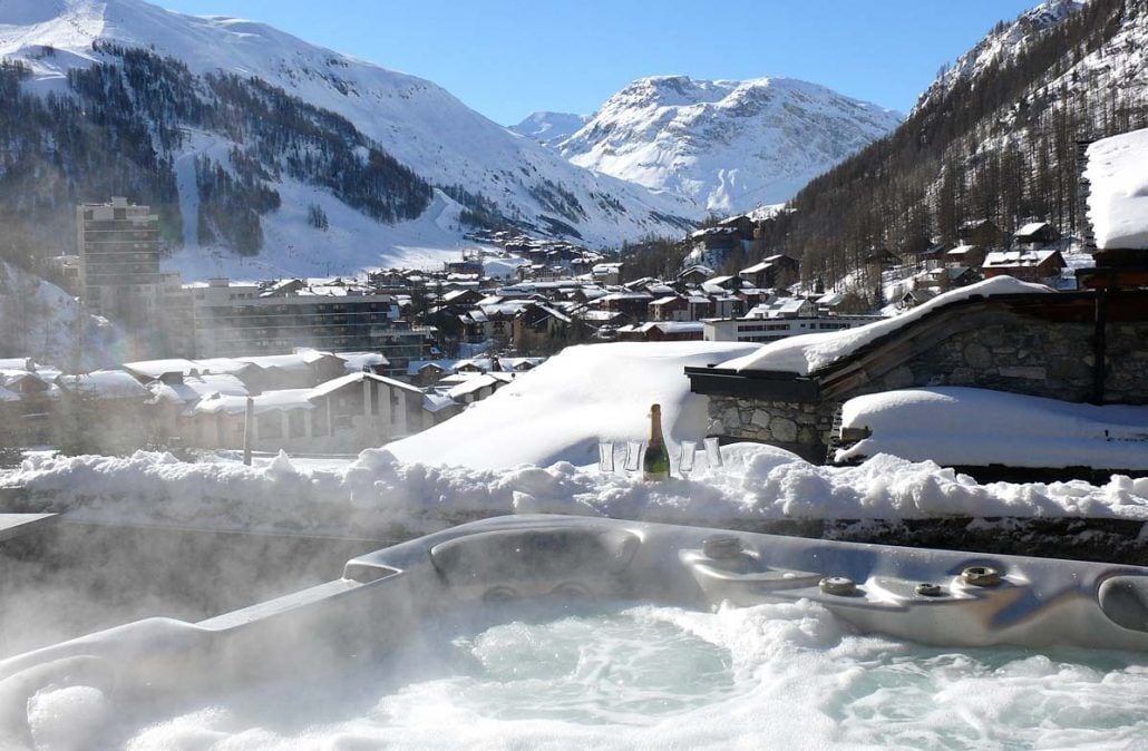 Bain à remous extérieur