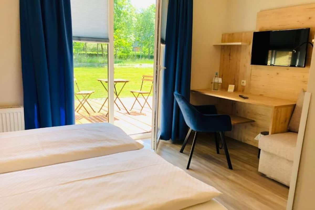 Doppelzimmer, Terrasse