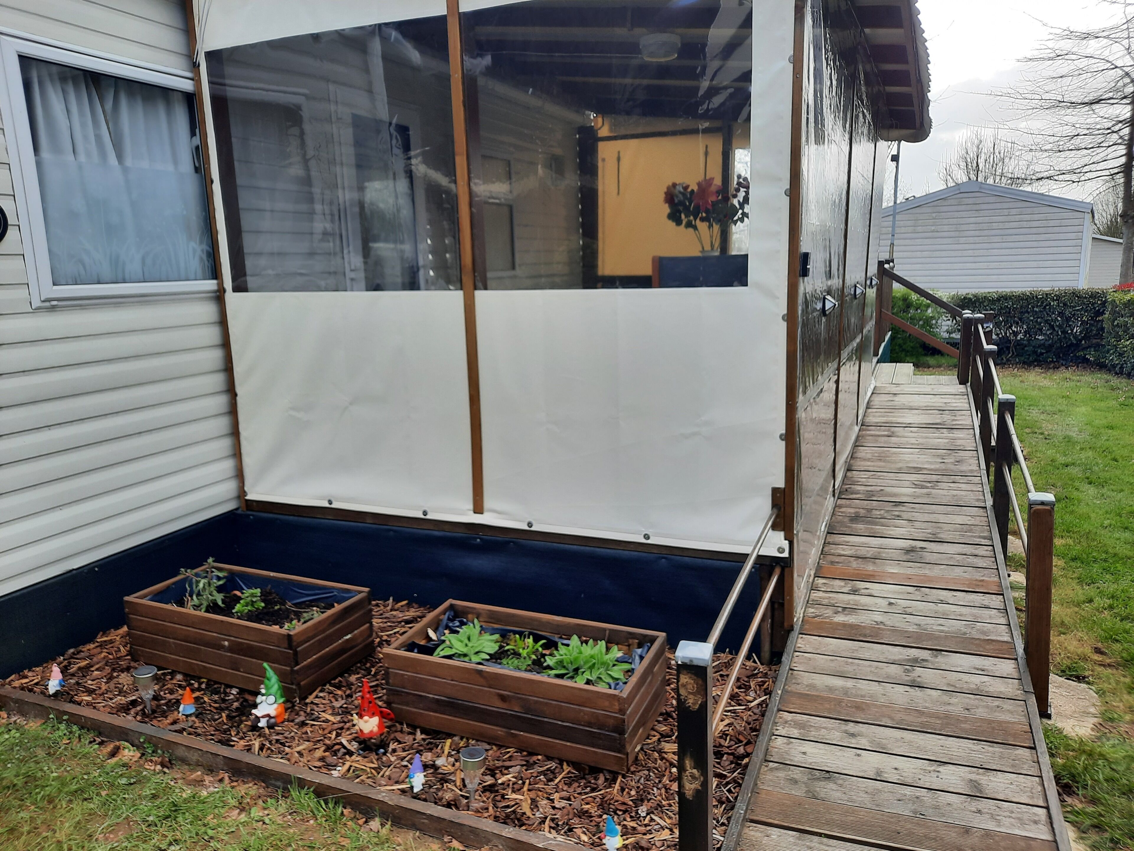 Enceinte de l’hébergement