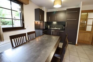 Dining - Fitness, swimming pool, sauna, hammam, terrace, 51m², Les Gets (Les Gets)