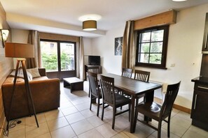 TV - Fitness, swimming pool, sauna, hammam, terrace, 51m², Les Gets (Les Gets)
