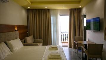 Quadruple Room, Sea View