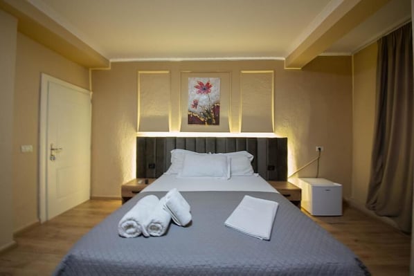 Chambre Double, balcon