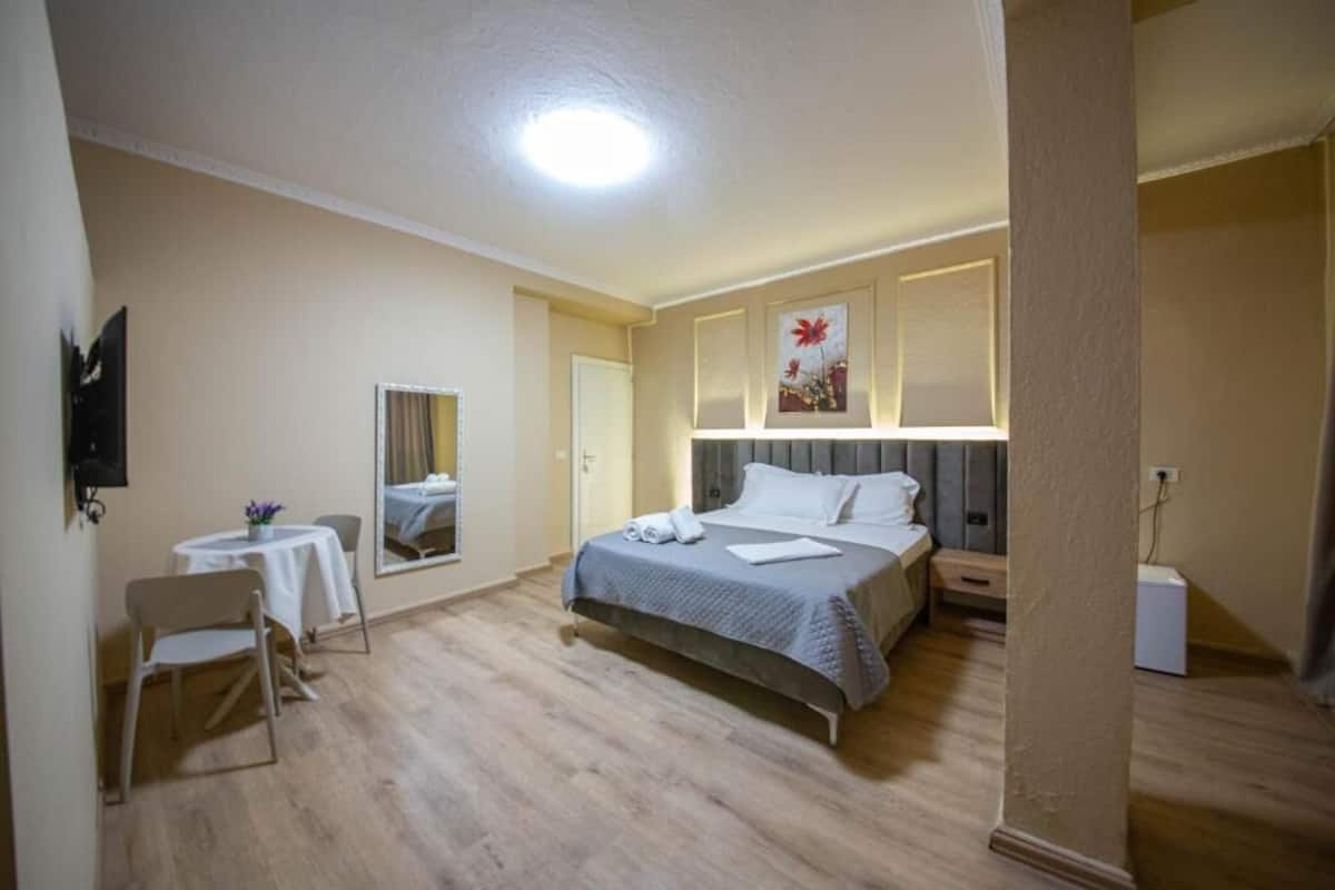 Chambre Double, balcon