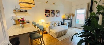 Charming family apartment in Basque house 10 minutes from beaches