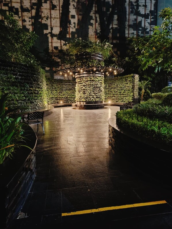 Terrain de l’hébergement 