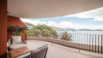 Junior Suite, Balcony, Sea View | Terrace/patio