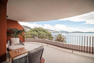 Junior Suite, Balcony, Sea View | Terrace/patio