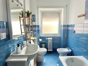 Hair dryer, towels, soap, shampoo - Vatican St. Peter bright apartment (Roma)