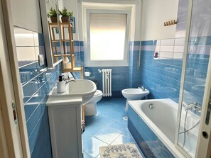 Hair dryer, towels, soap, shampoo - Vatican St. Peter bright apartment (Roma)
