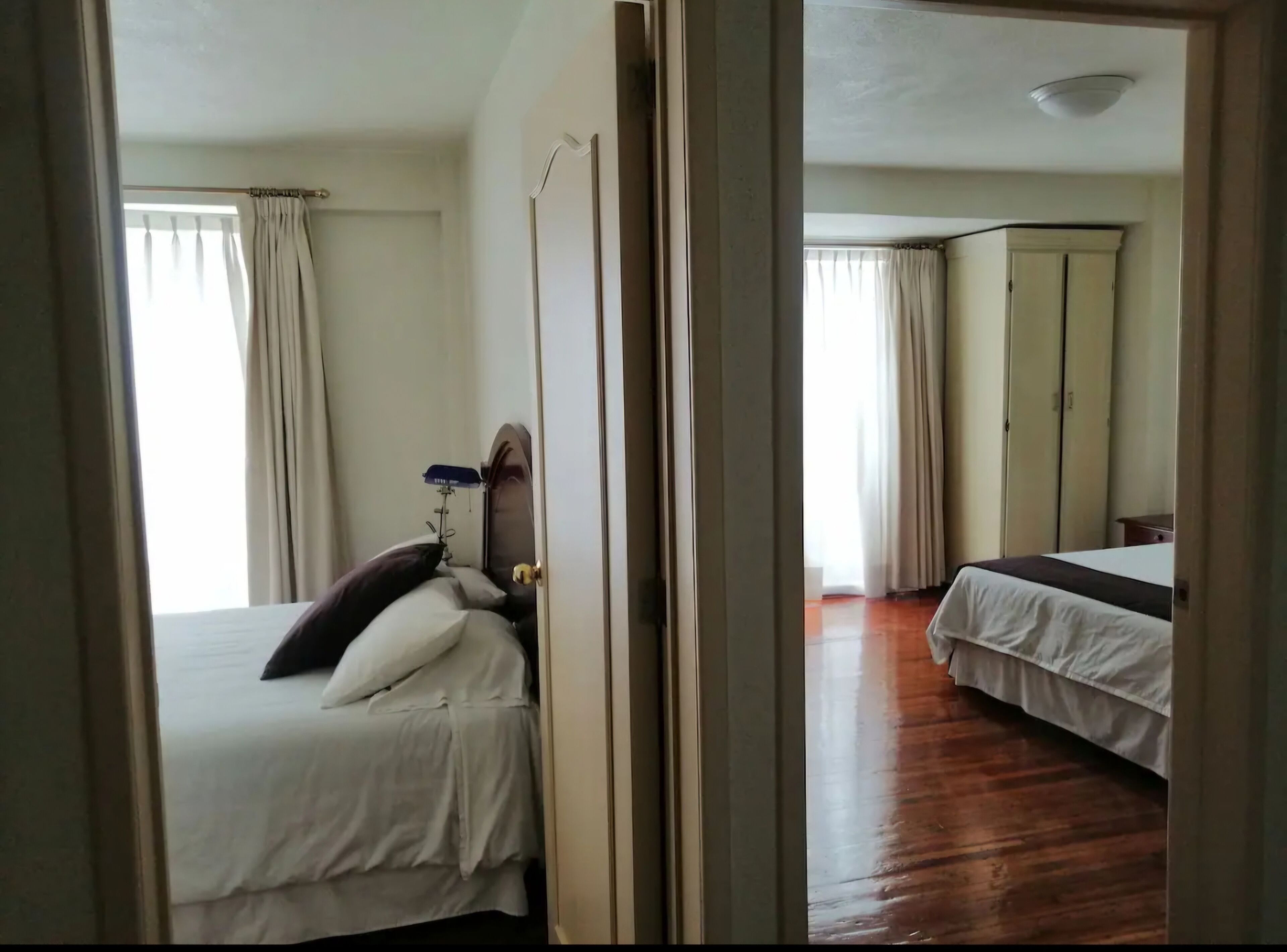 Familie appartement, uitzicht op de stad