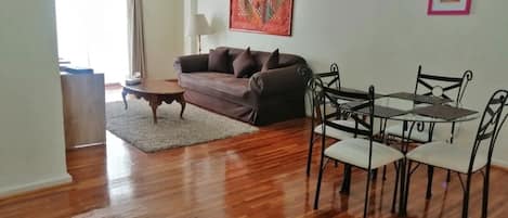 Appartement Familial, vue ville | Coin séjour