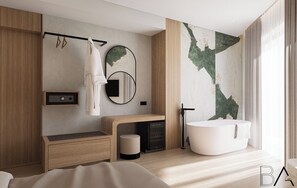Minibar, in-room safe, desk, blackout curtains - Veranda Hotel by Mirage (Ksamil)