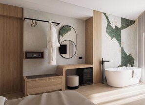 Minibar, in-room safe, desk, blackout curtains - Veranda Hotel by Mirage (Ksamil)