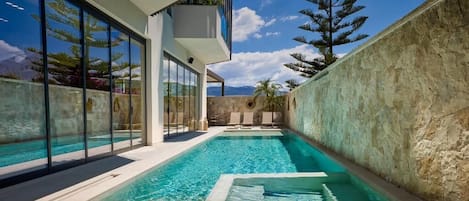 Seasonal outdoor pool