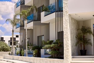 Fachada de la propiedad