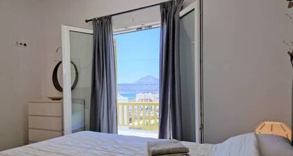 Modern Cycladic Villa Near Adamas Port with Balconies & Private Parking