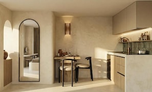 Deluxe Studio, 1 Queen Bed | Private kitchenette - San Angelo Luxury Studios - Adults Only (Saranda)