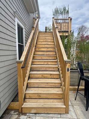Property grounds - Ocean light Deck + Patio • Central P-Town (Provincetown)
