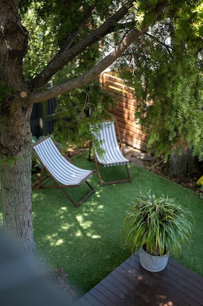Terrace/patio - Luxury Hagley Park Townhouse | Office Setup (Christchurch)