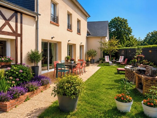 Housse 4 bedrooms quiet Rouen