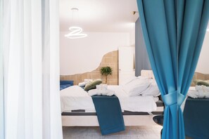 Luxury Quadruple Room | Egyptian cotton sheets, premium bedding, down duvets