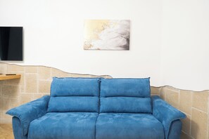 Luxury Quadruple Room | Living area - Napolitano Rooms - Flegrea spa (Pozzuoli)